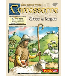 Carcassonne 9. rozšíření Ovce a kopce - Produkt Carcassonne 9. rozšíření Ovce a kopce