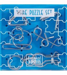 Sada 5 drátěných hlavolamů (Blue wire) - Produkt Sada 5 drátěných hlavolamů (Blue wire)