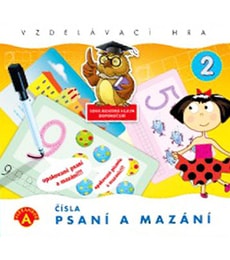 Psaní a mazání: Čísla - vzdělávací hra - Produkt Psaní a mazání: Čísla - vzdělávací hra