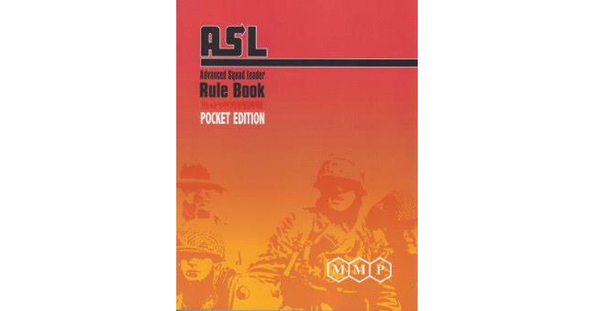 ASL Rulebook Pocket Edition MultiMan Publishing SVĚTHER.CZ